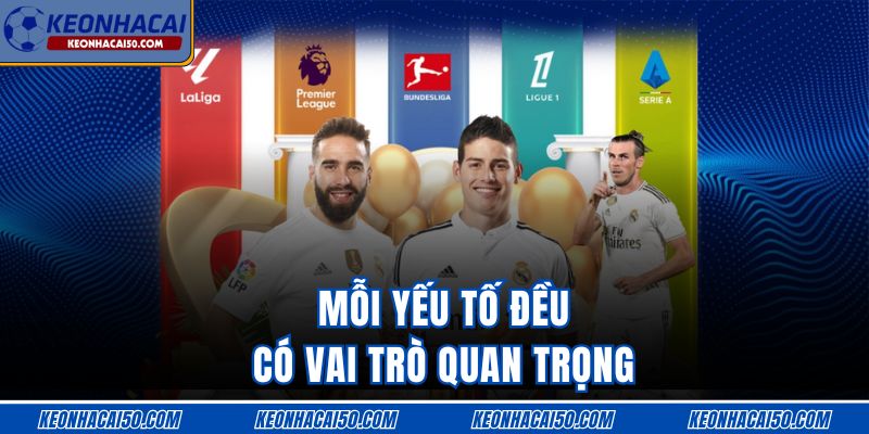 Mỗi yếu tố đều có vai trò quan trọng