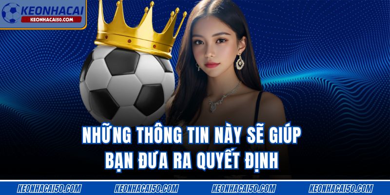 Những thông tin này sẽ giúp bạn đưa ra quyết định