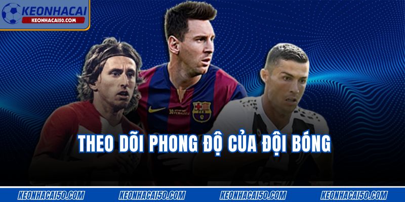 Theo dõi phong độ của đội bóng 