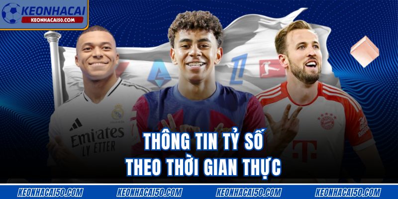 Thông tin tỷ số theo thời gian thực